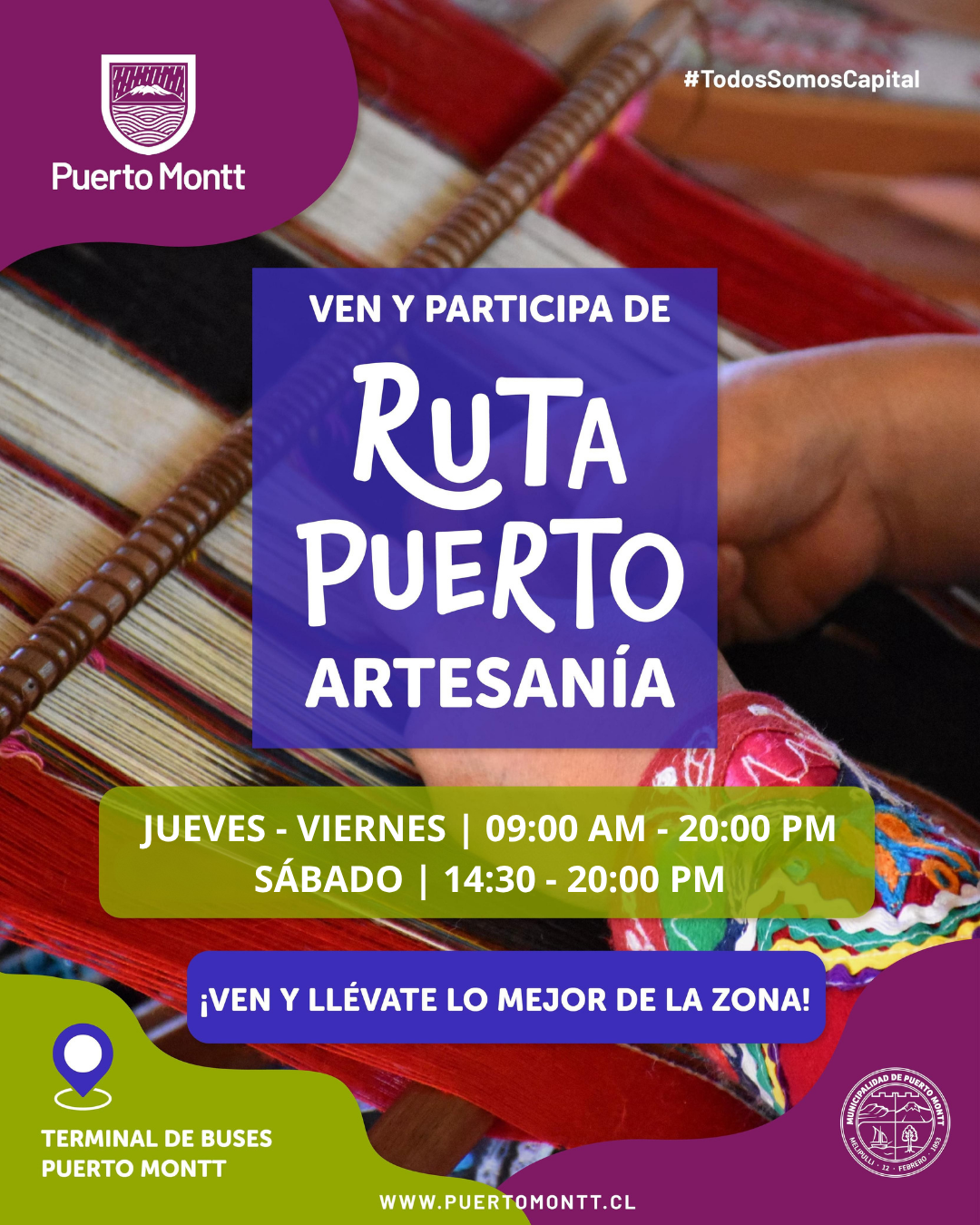 Ruta Puerto Artesanía - 4 al 6 de junio